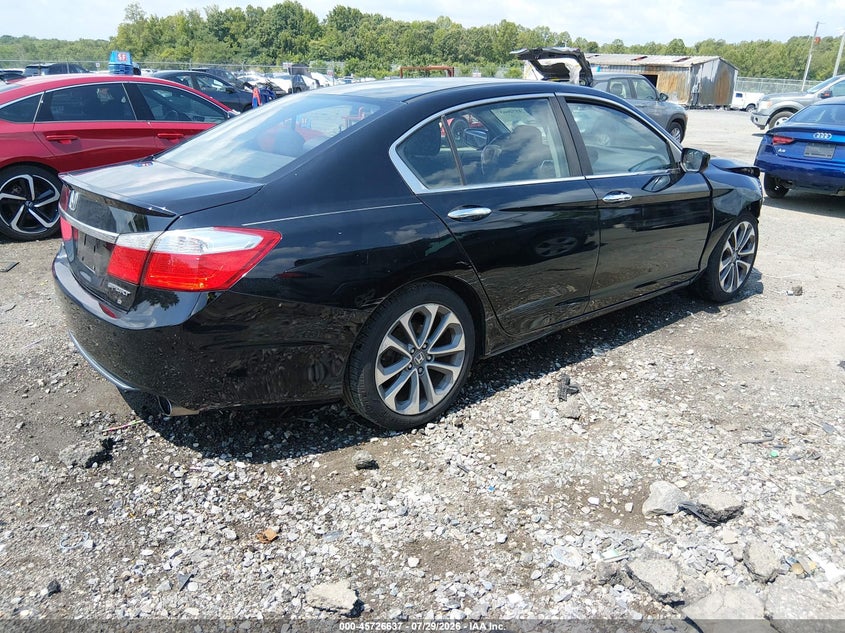 Vin: 1hgcr2f52fa234193, lot: 46225337, honda accord sport 20154
