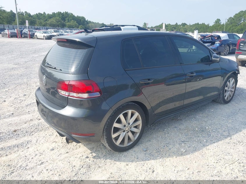 Vin: wvwhv7aj4dw135991, lot: 46225344, volkswagen gti wolfsburg edition 20134