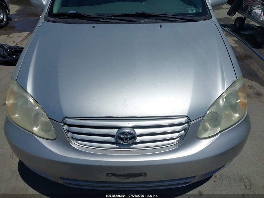 2003 TOYOTA COROLLA auction photo 6