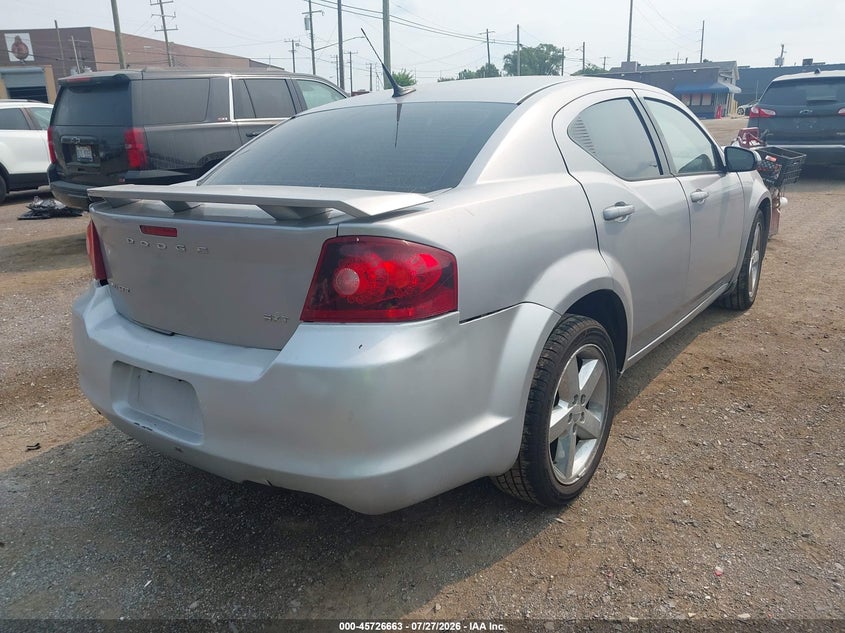 Vin: 1c3cdzcb6dn552389, lot: 46225362, dodge avenger sxt 20134