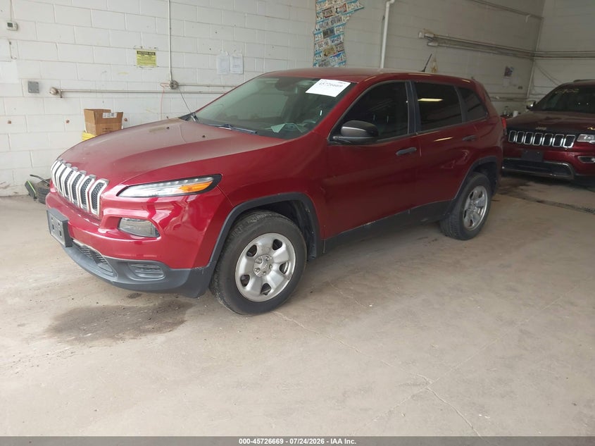 2015 JEEP CHEROKEE auction photo 2
