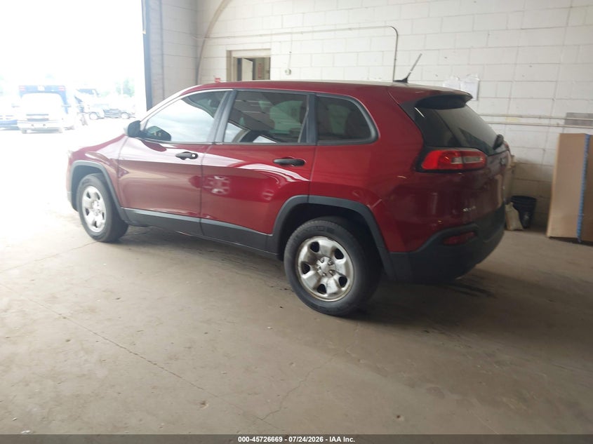 2015 JEEP CHEROKEE auction photo 3