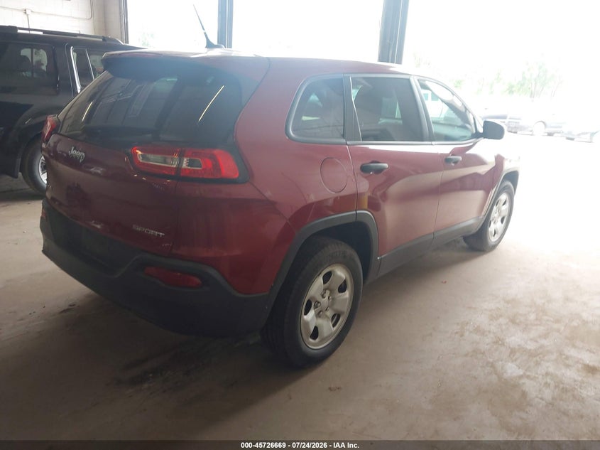 2015 JEEP CHEROKEE auction photo 4