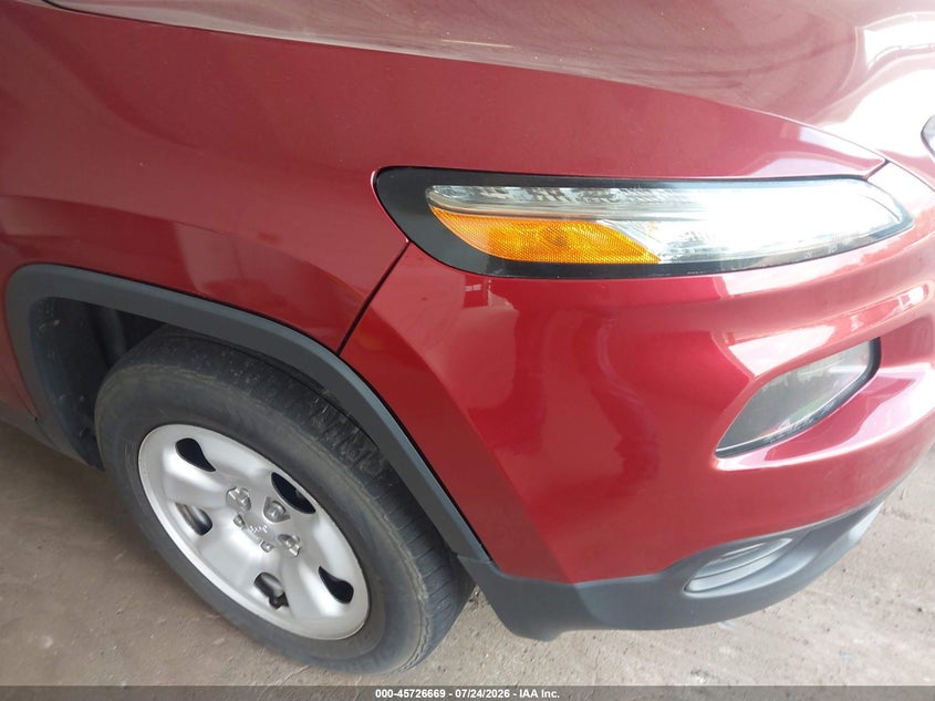 2015 JEEP CHEROKEE auction photo 6