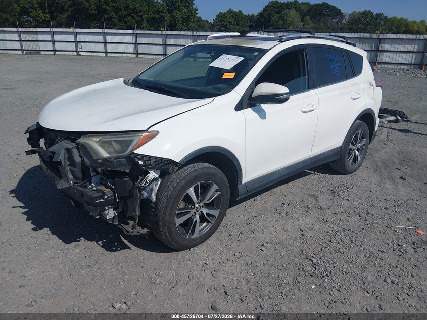 Vin: 2t3wfrev6gw248017, lot: 46225403, toyota rav4 xle 20162