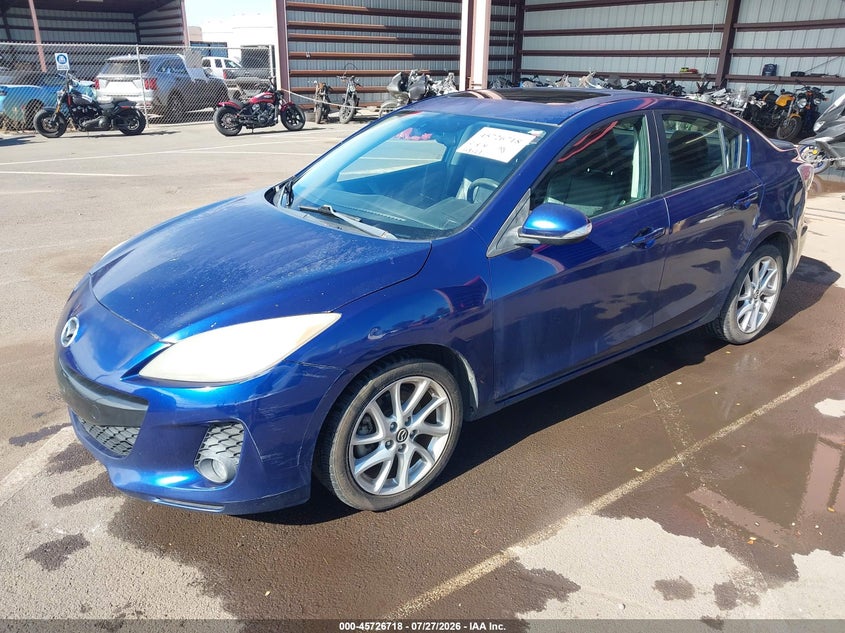 Vin: jm1bl1w53d1756835, lot: 46225417, mazda mazda3 s grand touring 20132