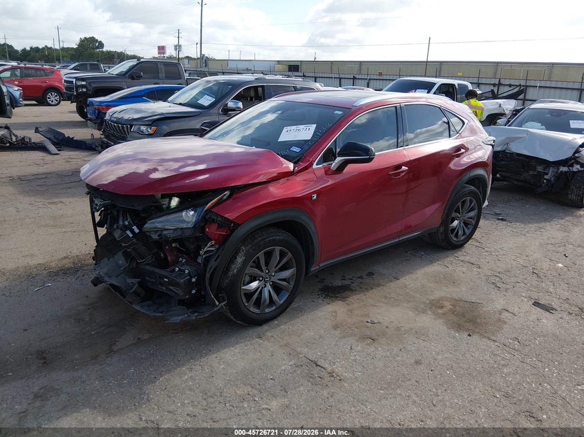 Vin: jtjsarbz3m2196187, lot: 46225420, lexus nx 300 f sport 20212