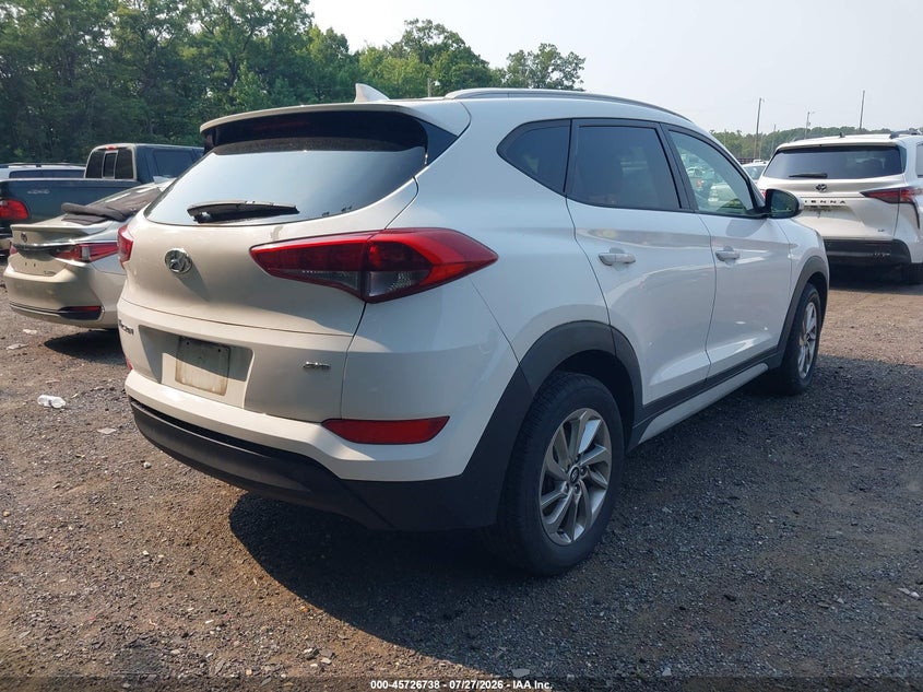 Vin: km8j3ca40ju629598, lot: 46225437, hyundai tucson sel 20184
