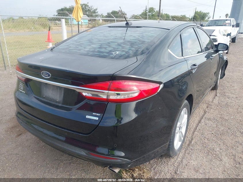 Vin: 3fa6p0hd7jr267236, lot: 46225451, ford fusion se 20184