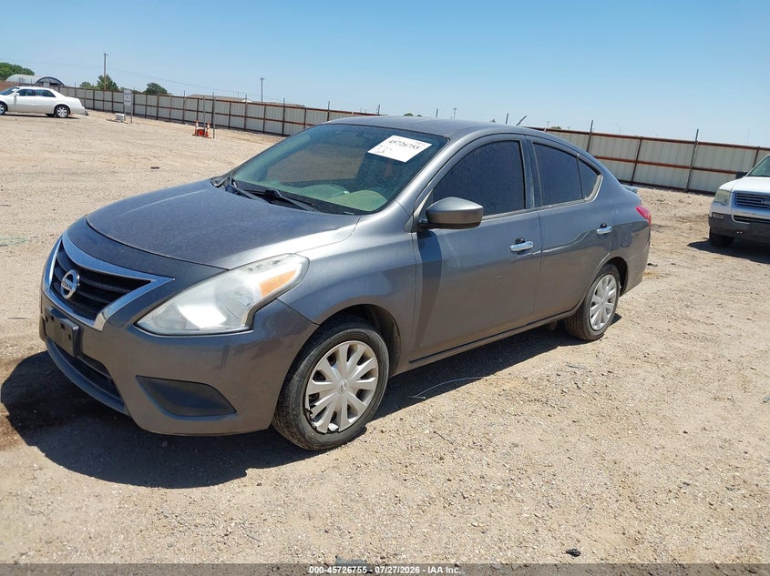 Vin: 3n1cn7ap7gl802323, lot: 46225454, nissan versa 1.6 s/1.6 s+/1.6 sl/1.6 sv 20162