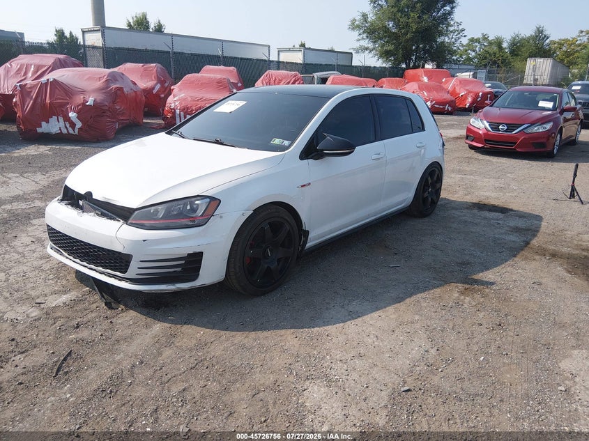 Vin: 3vw4t7au0fm084567, lot: 46225455, volkswagen golf gti 2.0t se 4-door 20152