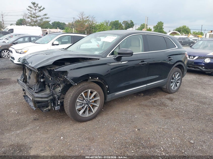 Vin: 2lmpj8j94nbl18748, lot: 46225462, lincoln nautilus standard 20222