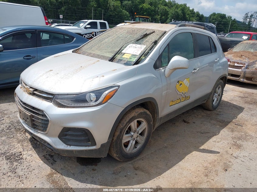 Vin: 3gncjpsb4kl284991, lot: 46225474, chevrolet trax lt 20192
