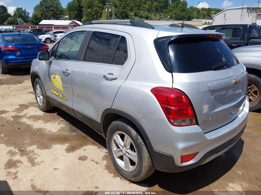 Vin: 3gncjpsb4kl284991, lot: 46225474, chevrolet trax lt 20193