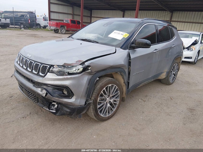 Vin: 3c4njdcn9pt540249, lot: 46225484, jeep compass limited 4x4 20232