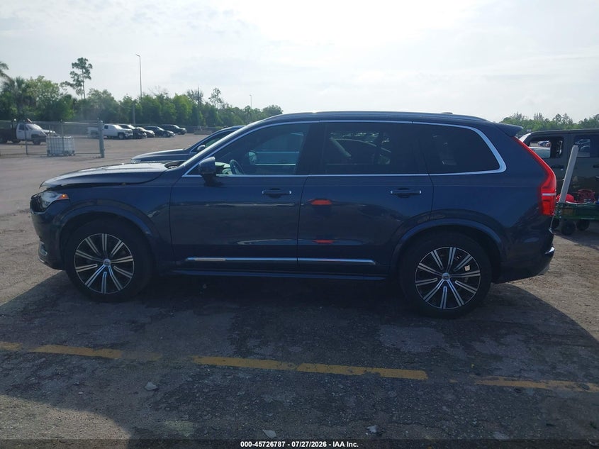 VOLVO XC90 2020 VIN YV4A22PL5L1614144