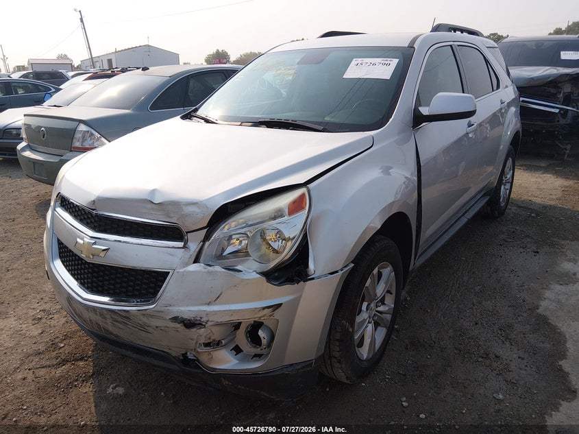 2013 Chevrolet Equinox, Front End, IAAI, VIN 2GNALDEK7D1153540 — photo 2