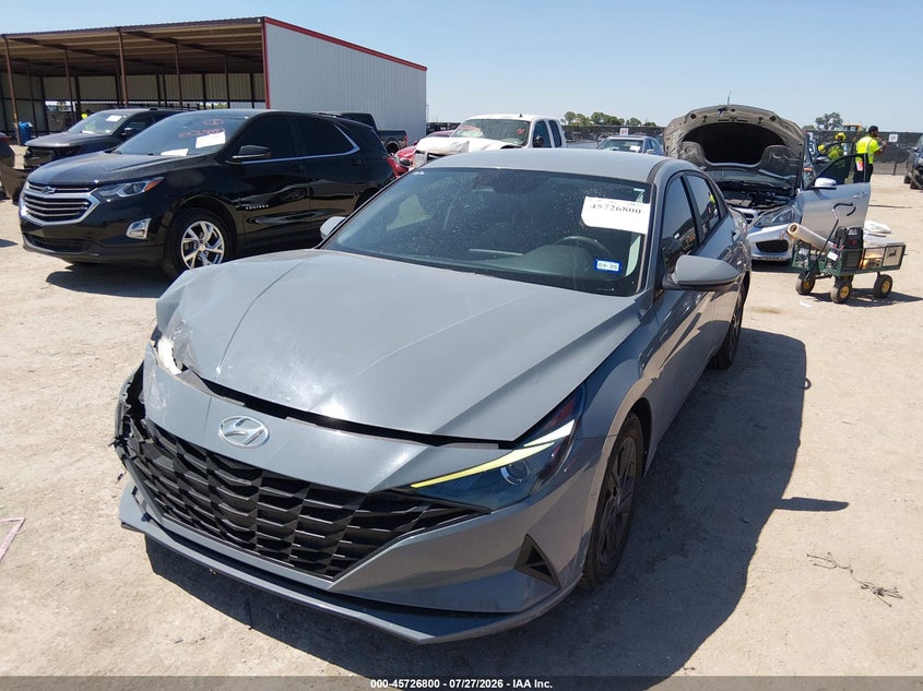 Vin: kmhlm4ag9mu120913, lot: 46225499, hyundai elantra sel 20212