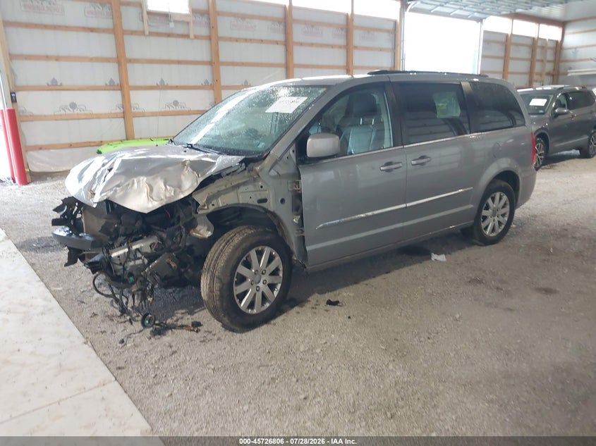 Vin: 2c4rc1bg0er437881, lot: 46225505, chrysler town & country touring 20142