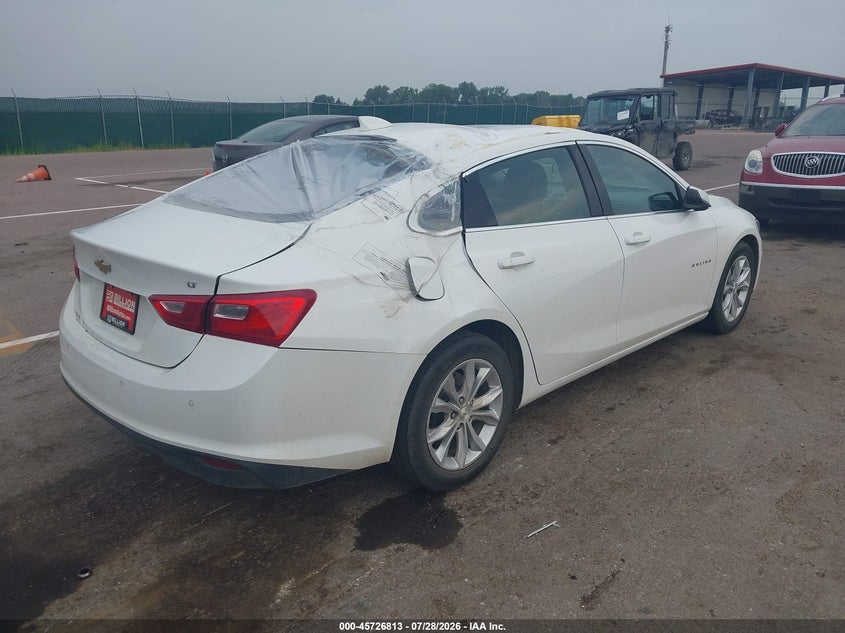 Vin: 1g1zd5st9rf127929, lot: 46225512, chevrolet malibu fwd 1lt 20244