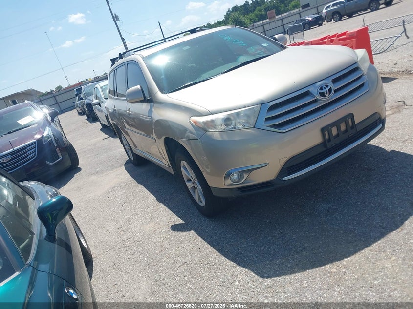 Vin: 5tdzk3eh3cs065749, lot: 46225519, toyota highlander se v6 2012 img_1