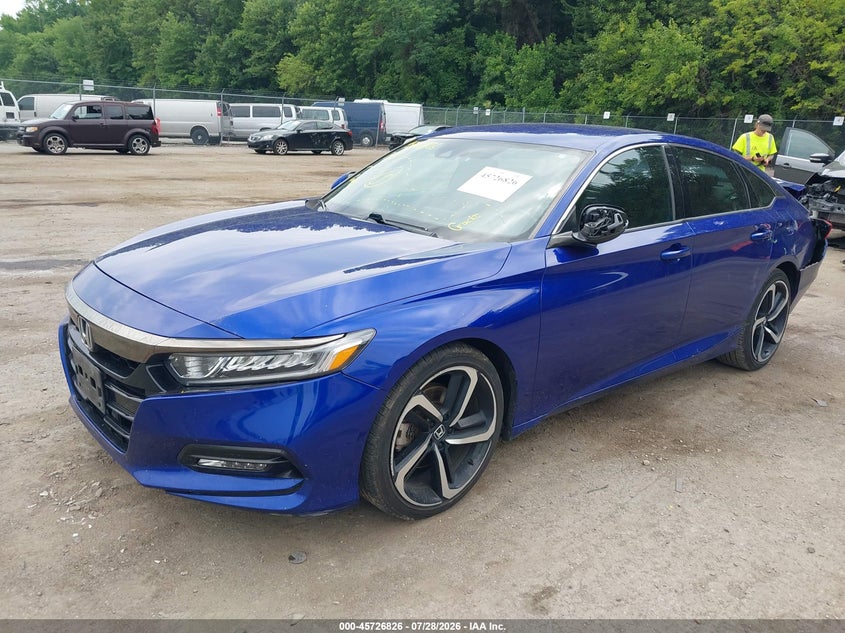 Vin: 1hgcv1f30ka140246, lot: 46225525, honda accord sport 20192