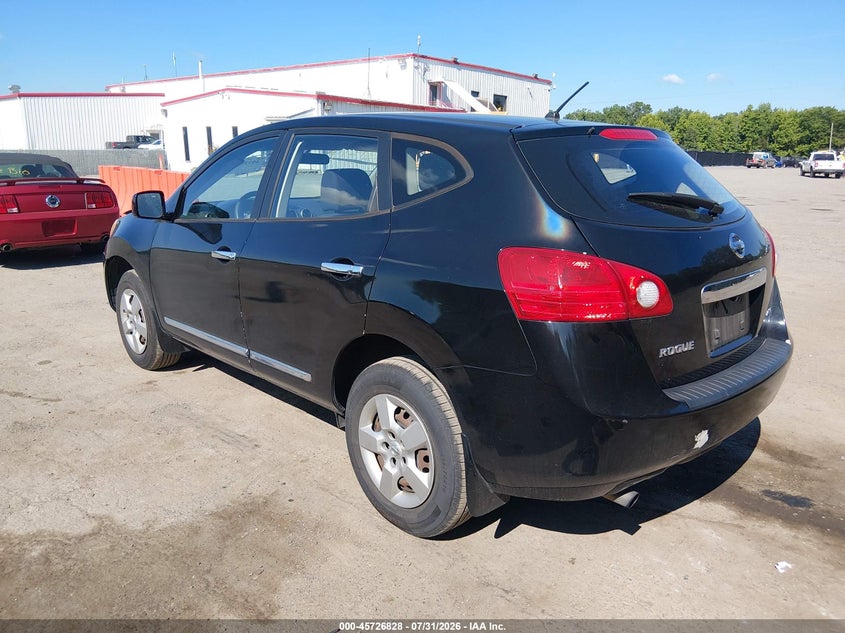 Vin: jn8as5mv1ew703777, lot: 46225527, nissan rogue select s 20143