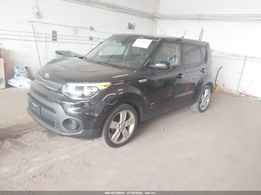 Vin: kndjn2a20k7012046, lot: 46225528, kia soul 20192
