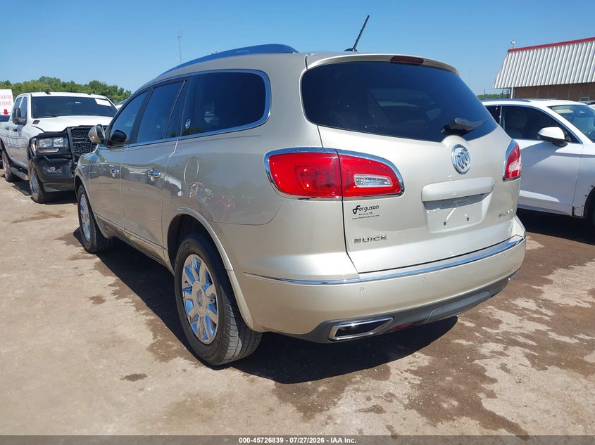 Vin: 5gakrckd0fj278465, lot: 46225538, buick enclave premium 20153