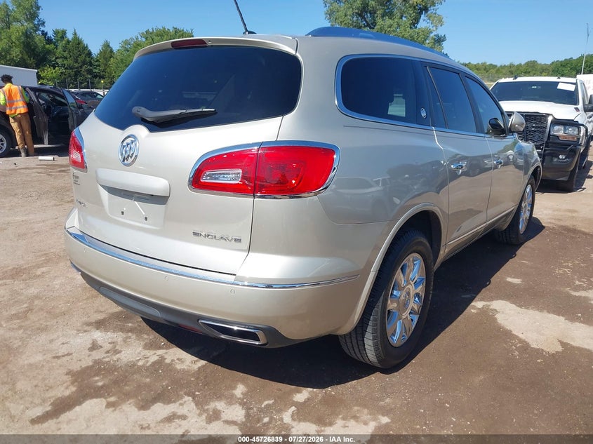 Vin: 5gakrckd0fj278465, lot: 46225538, buick enclave premium 20154
