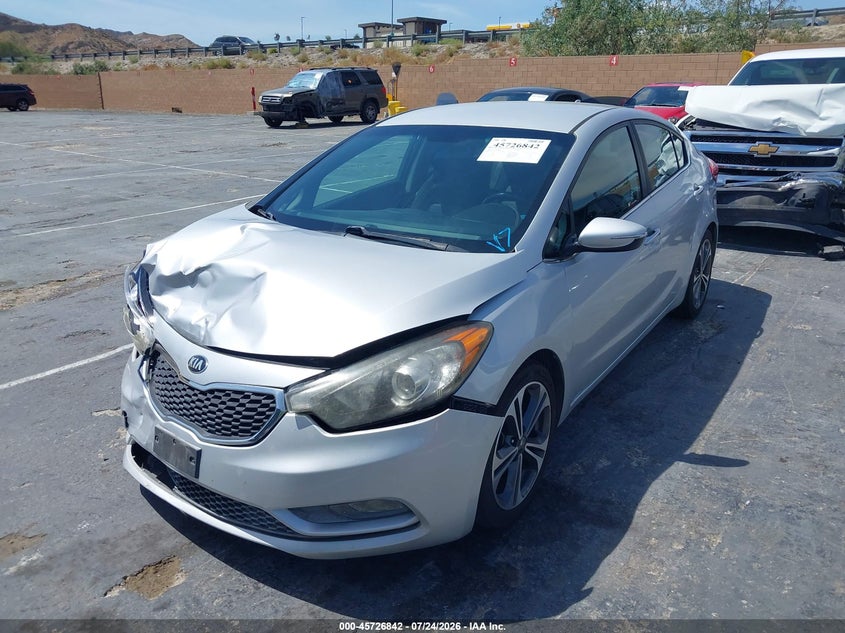 Vin: knafx4a80g5463137, lot: 46225541, kia forte ex 20162