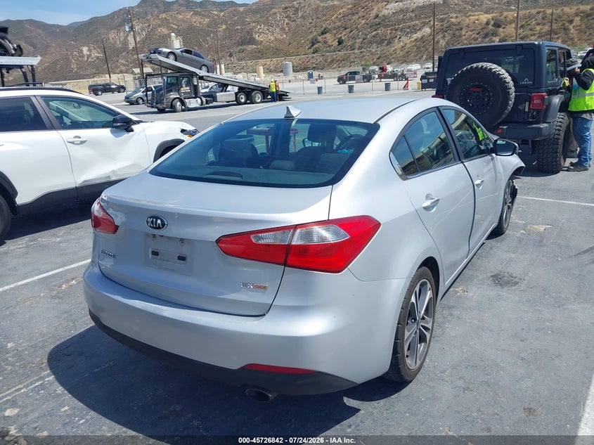 Vin: knafx4a80g5463137, lot: 46225541, kia forte ex 20164