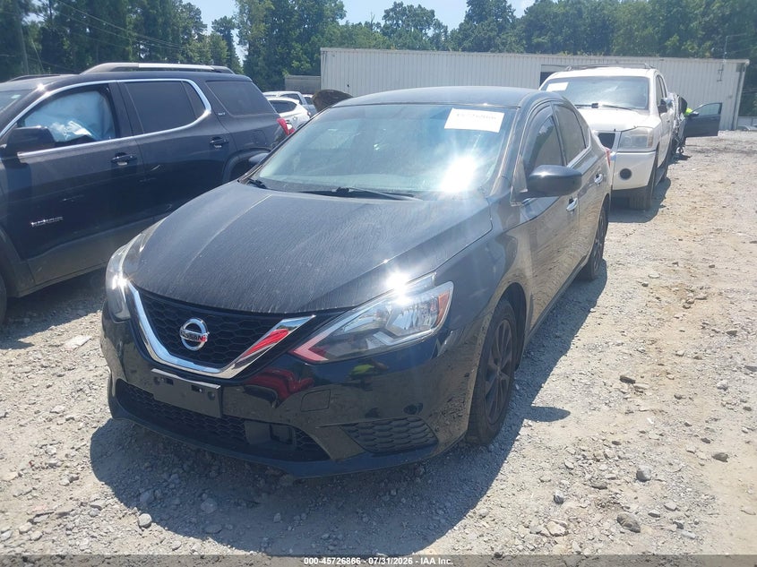 Vin: 3n1ab7ap8jy326111, lot: 46225566, nissan sentra s 20182