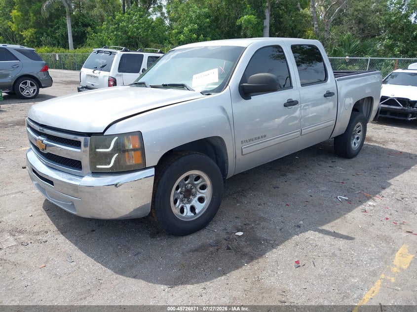 Vin: 3gcpcsea1cg214885, lot: 46225570, chevrolet silverado 1500 lt 20122
