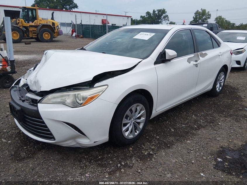 Vin: 4t4bf1fkxfr473235, lot: 46225572, toyota camry le 20152