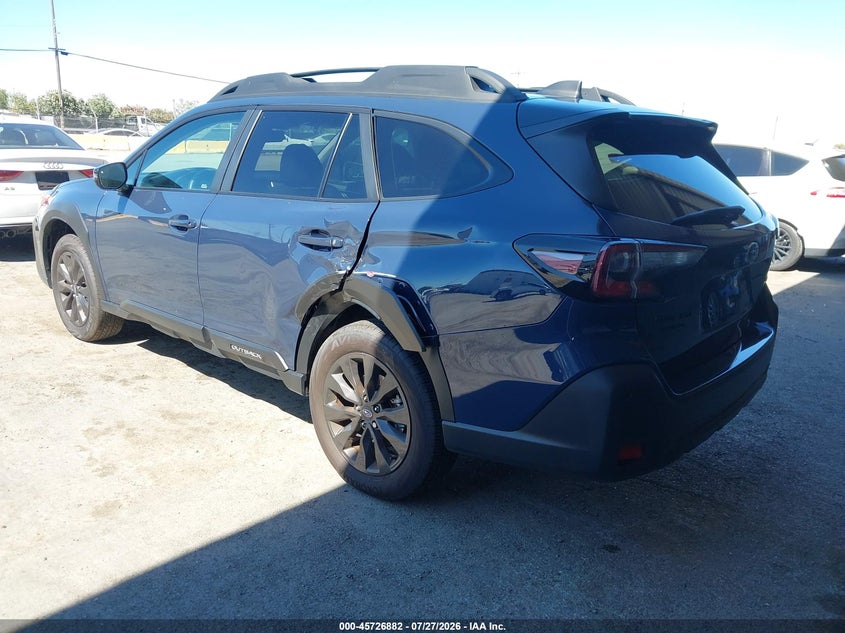 Vin: 4s4btgld1s3264560, lot: 46225581, subaru outback onyx edition xt 20253
