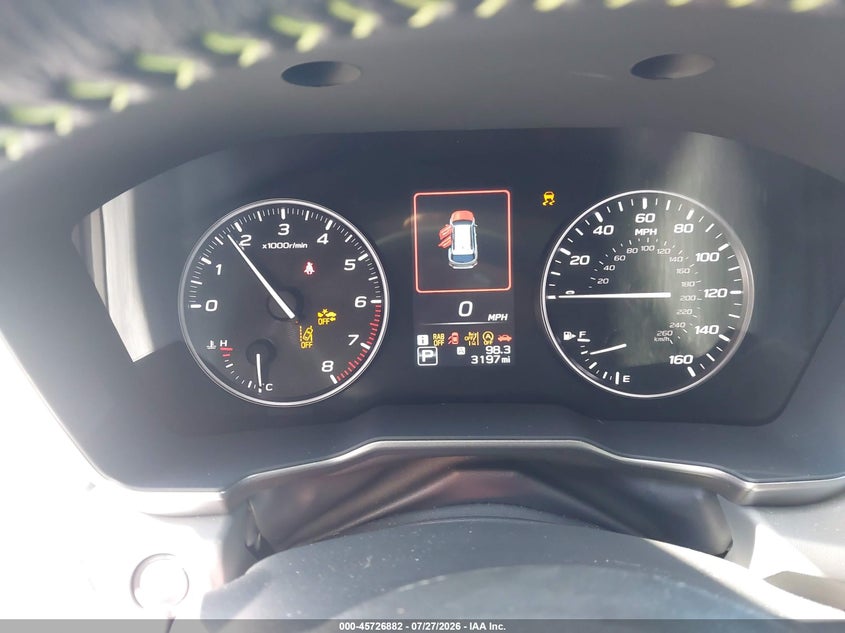 2025 SUBARU OUTBACK auction photo 7