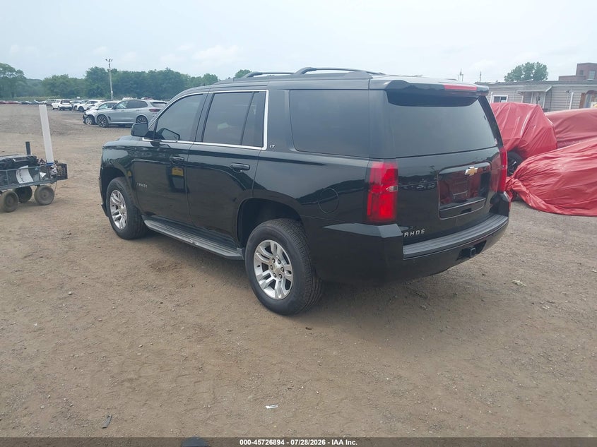 Vin: 1gnskbkc2hr119043, lot: 46225593, chevrolet tahoe lt 20173