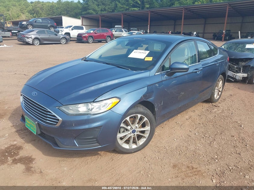 2019 FORD FUSION auction photo 2