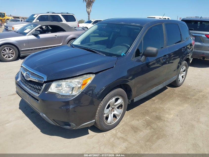 Vin: jf2sjaac9eh447358, lot: 46225626, subaru forester 2.5i 20142