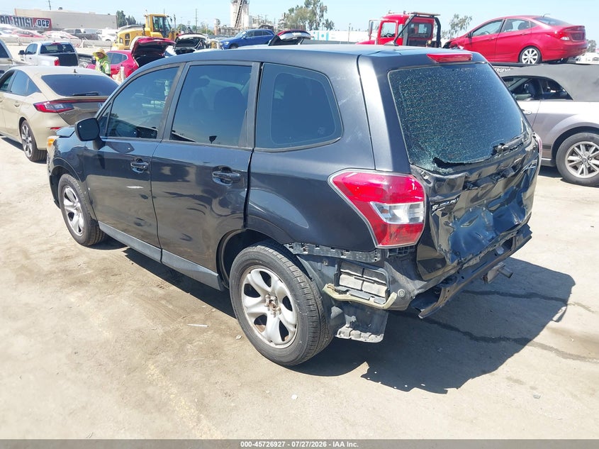 Vin: jf2sjaac9eh447358, lot: 46225626, subaru forester 2.5i 20143