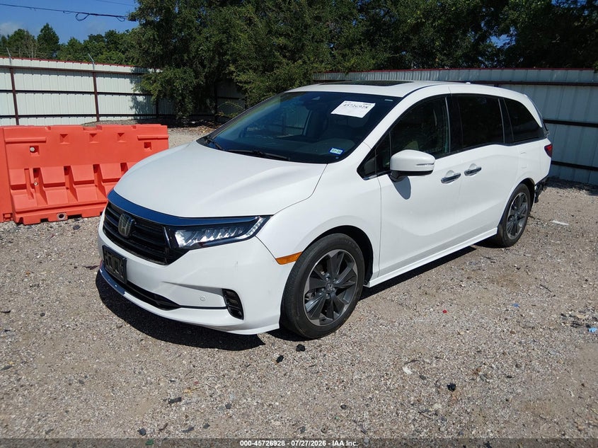 Vin: 5fnrl6h96rb055216, lot: 46225627, honda odyssey elite 20242