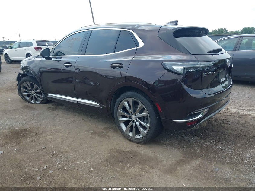 Vin: lrbfzsr47md134311, lot: 46225630, buick envision awd avenir 20213