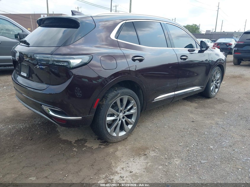 Vin: lrbfzsr47md134311, lot: 46225630, buick envision awd avenir 20214