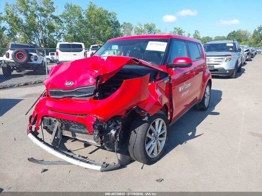 Vin: kndjp3a54j7561029, lot: 46225633, kia soul + 20182