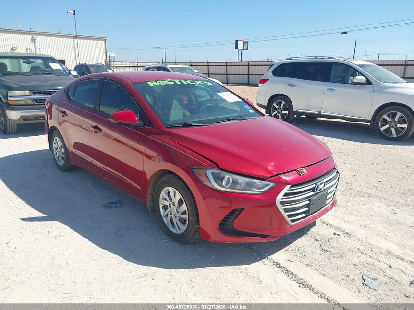 2018 HYUNDAI ELANTRA SE