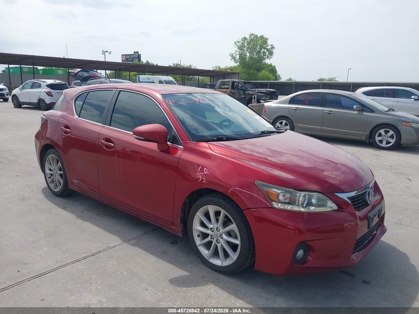 2011 LEXUS CT 200H auction photo 1