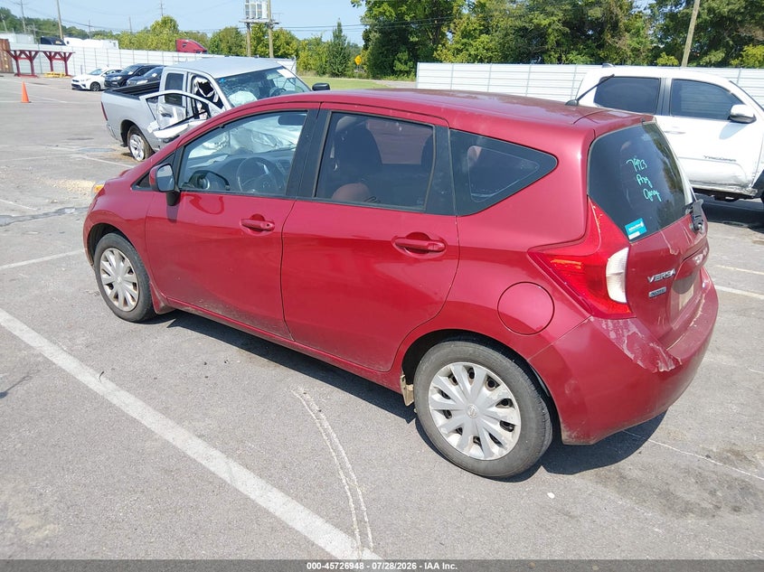 Vin: 3n1ce2cp9el351750, lot: 46225647, nissan versa note sv 20143