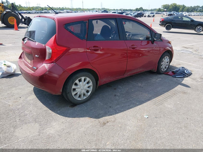 Vin: 3n1ce2cp9el351750, lot: 46225647, nissan versa note sv 20144