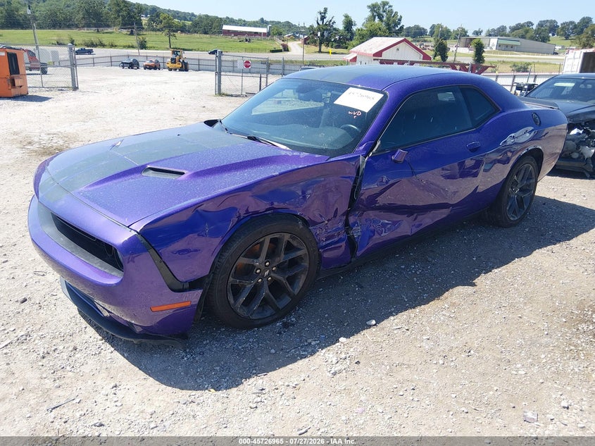 Vin: 2c3cdzag2kh518342, lot: 46225664, dodge challenger sxt 20192